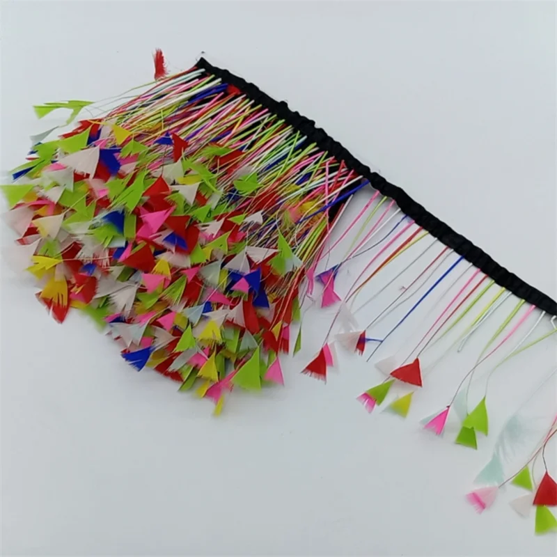 Mixed color feathers
