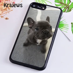 Stylish Black French Bulldog Dog Phone Case Cover for iPhone 13 Mini (001)