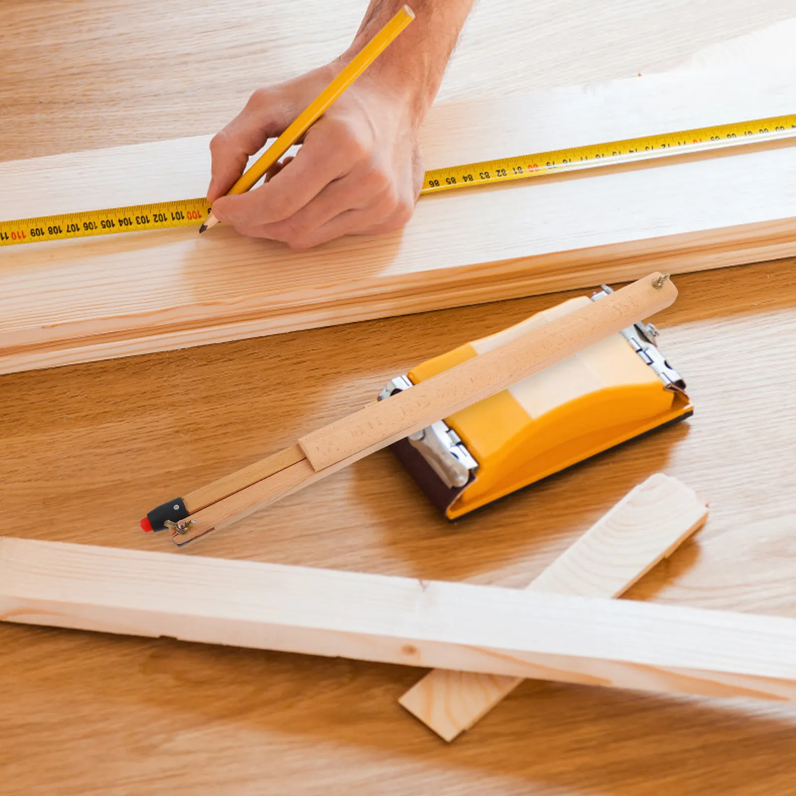 수학 교육용 다기능 드로잉 컴퍼스 화이트보드 클립 분필 홀더 대형 빔 제도 도구 엔지니어링