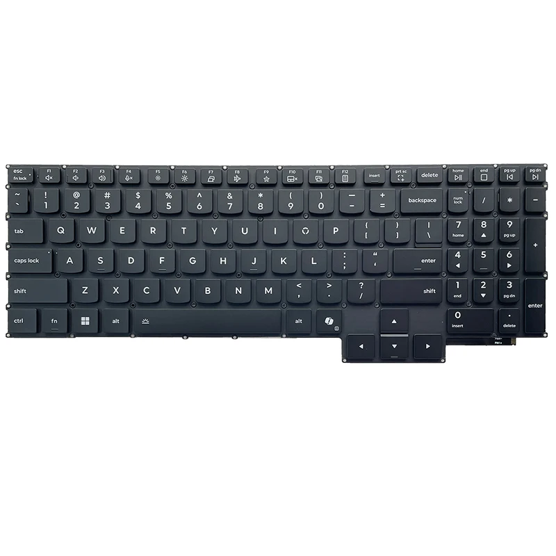 Enhanced Backlit Laptop Keyboard