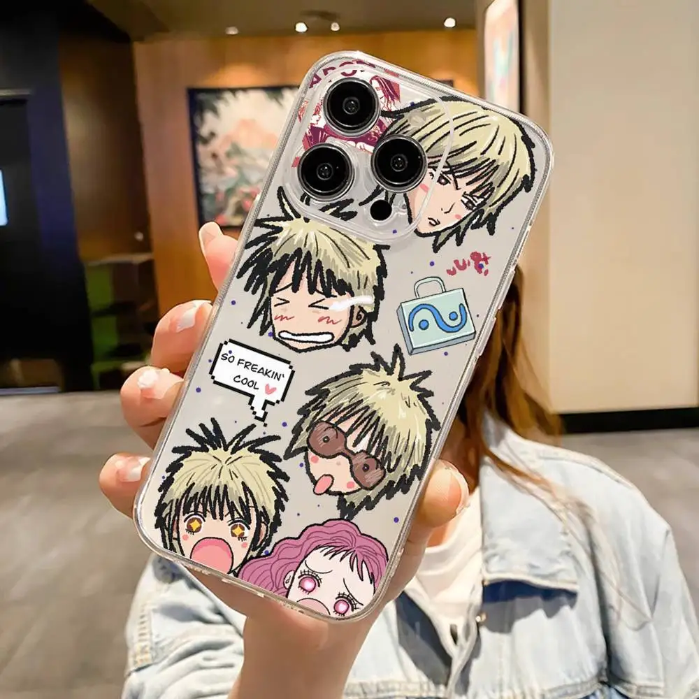 Nana Osaki Anime Transparent Silicone Phone Case - Soft Cover