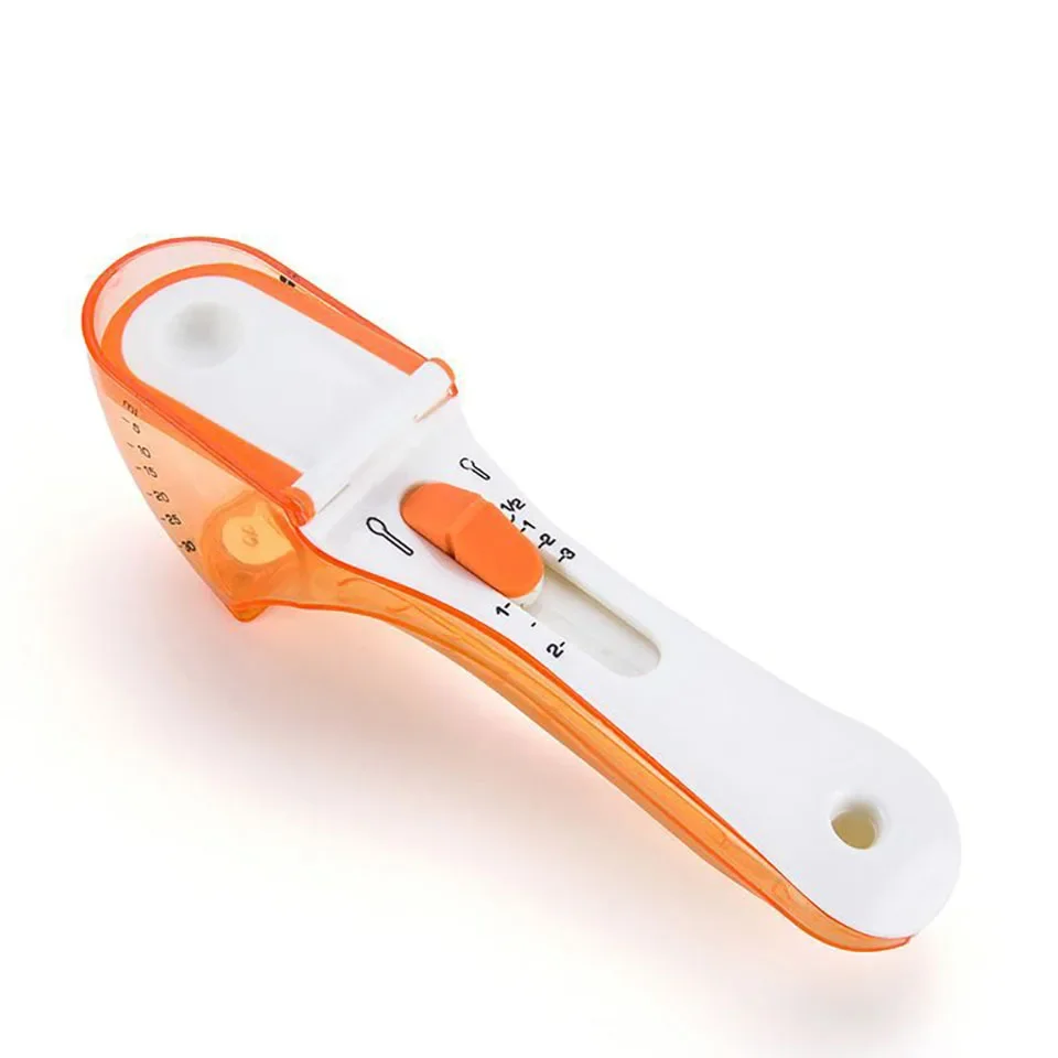 

Kitchen Measuring Spoon Plastic+PS+ TPR Material Precision Measuring Spoon Adjustable Plastic Special Measuring Spoon Furniture