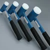 Non rebound safety hammer, nylon hard shockproof hand, non elastic hammer head installation hammer, interchangeable head 1