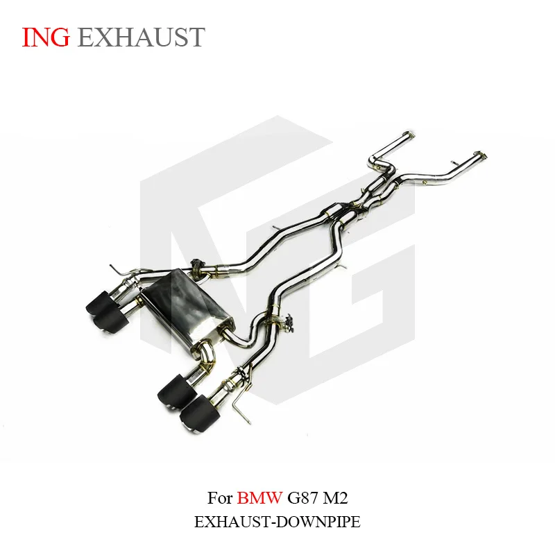 

ING New style Performance Catback Exhaust for BMW M2 G87 N55 S58 3.0T Model Stainless Steel Remote Valve Car Accessories System