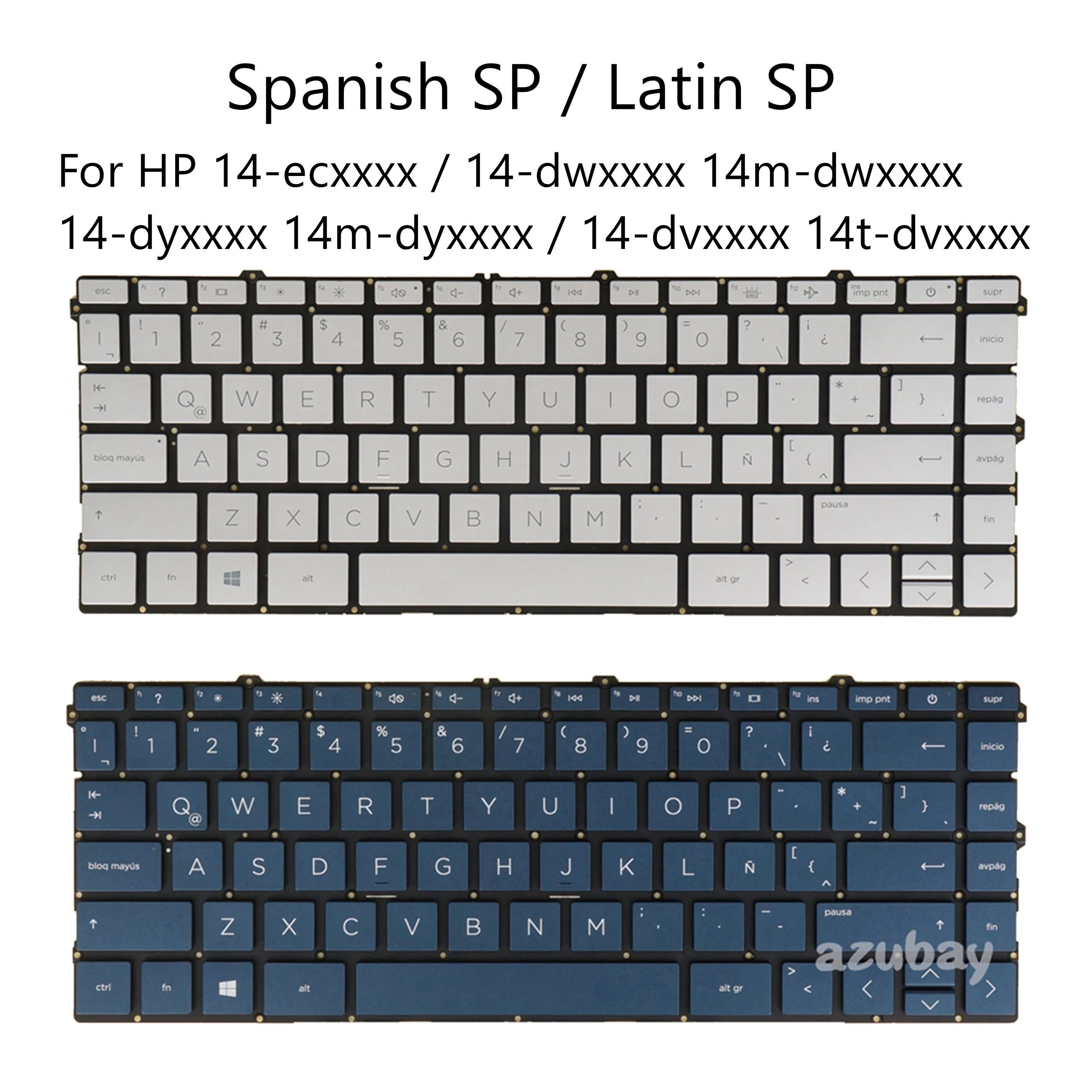 Laptop Teclado para hp M38114161 M28291071 M28291-161 M28292-071 M28292-161 M28290-161 M28289-161 Nsk-xtrpw 9z.ngppw.r1e la sp