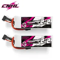 2pcs CNHL 6S Lipo Battery 2200mAh 22.2V 70C With XT60 Plug For RC Airplane Quadcopter Helicopter Drone FPV Car Boat Racing Hobby 1