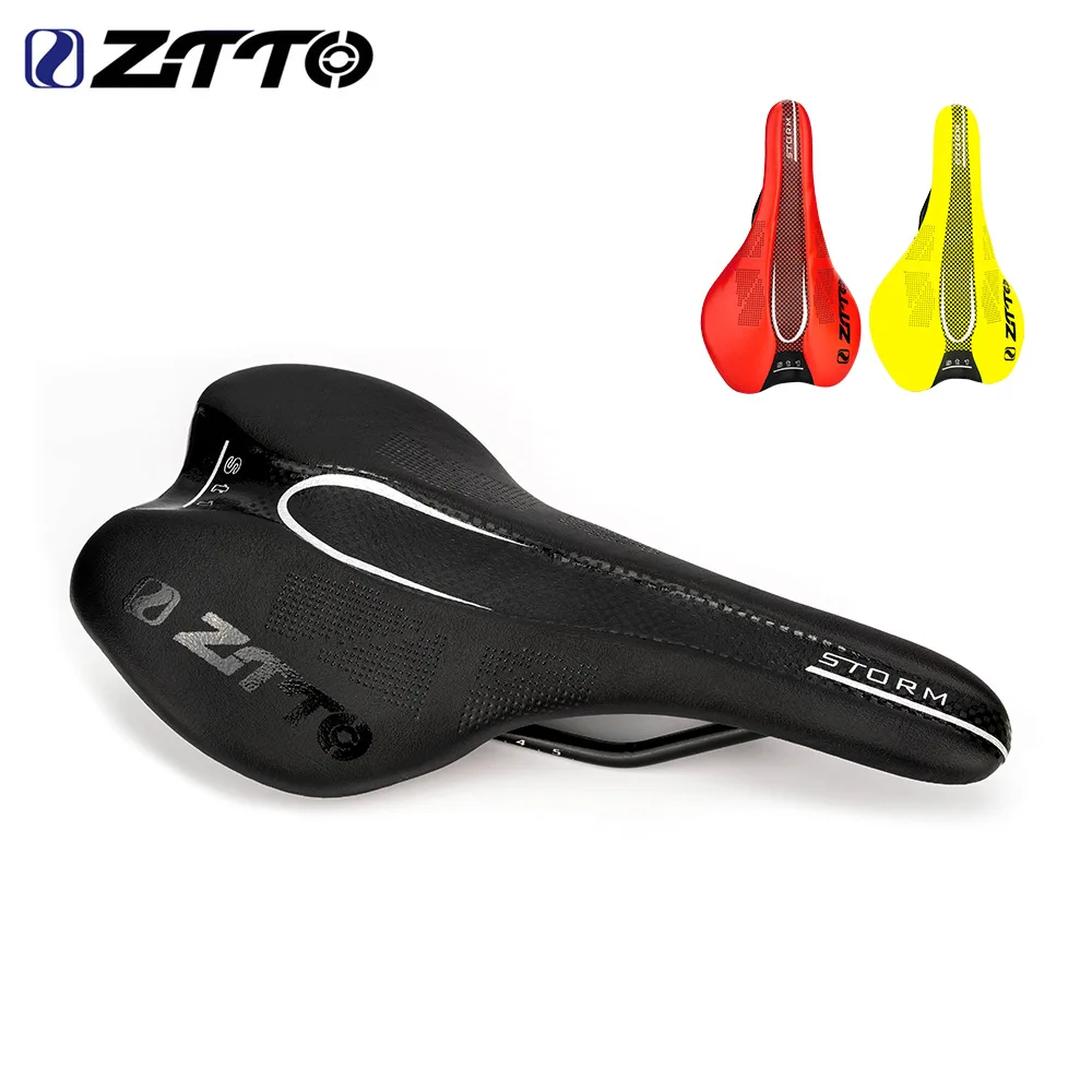 

ZTTO Ultralight Bicycle Seat Cushion Mountain Road Bike PU Leather Soft Cycling Cushion Saddle Bicycle Accessories