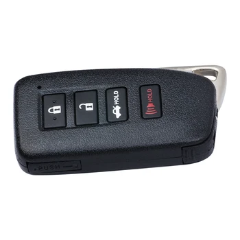 Keyforkess 312/ 314MHz ID FCC: HYQ14FBA 281451-0020G Board Smart Remote Car Key Fob per Lexus GS350 GS450H ES350 ES300H 2013-2016 - KEYECU 312 314MHz ID FCC HYQ14FBA 281451 0020G Board Smart Remote Car Key Fob per