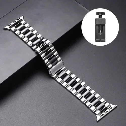 ตัวเลือกสินค้า สายสแตนเลส Apple Watch คุณภาพสูง รองรับหลายรุ่น