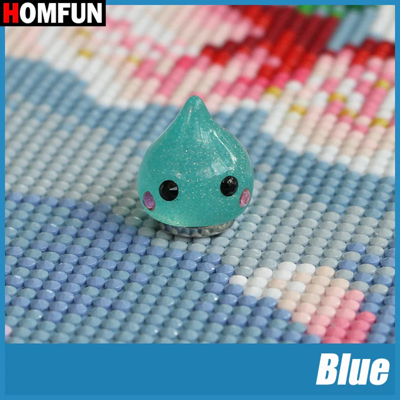HOMFUN 5D Diamond Painting Locator Magnet Holder Accessories Cover Minder for DIY Art Embroidery Fixer Tools Random Color diamond painting accessories