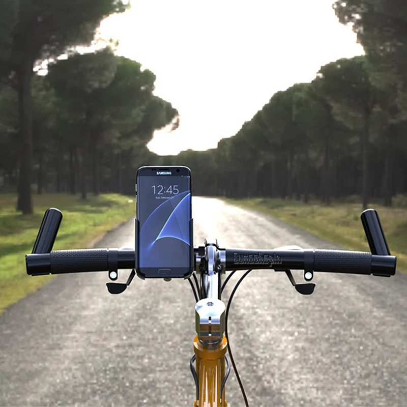 Universal Adjustable Anti-Slip Motorcycle Handlebar Phone Mount