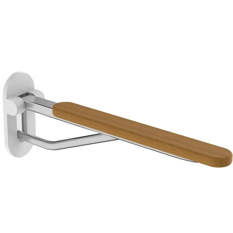 Bathroom Handrails,Elderly Care Products Support Frame,Anti Slip Solid Wood Bathroom Toilets Stand Up Assist for Disabled People 4