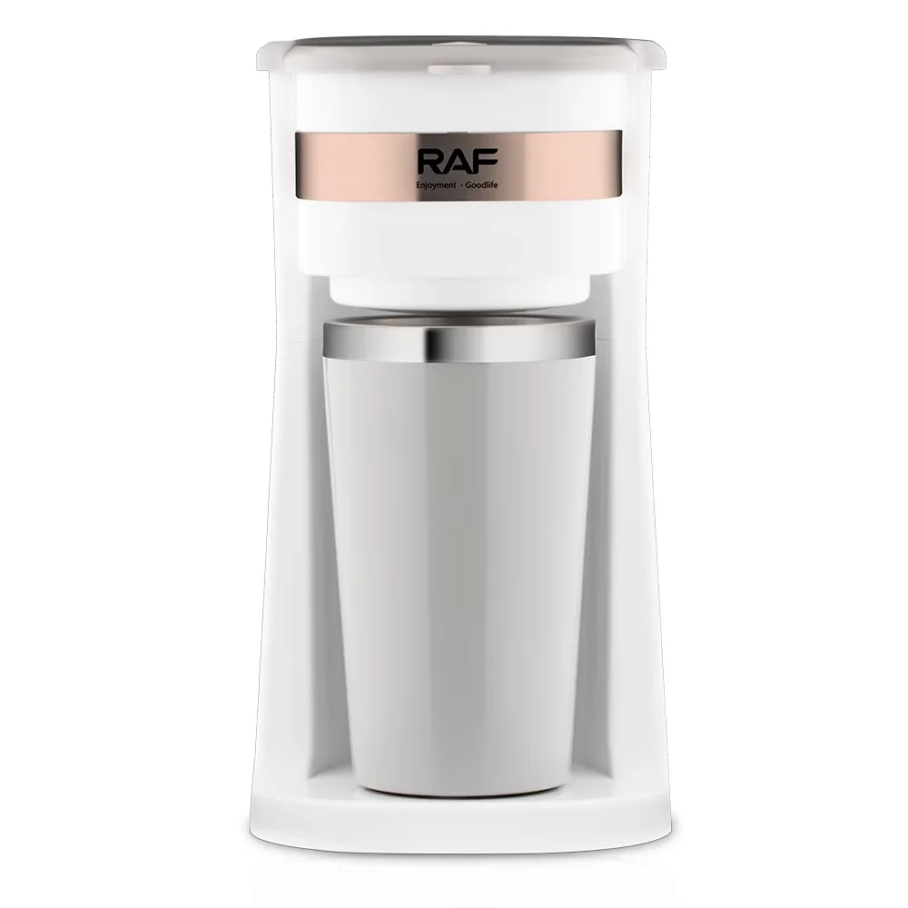 Portable Drip Coffee Maker Home Personal Single Cup Coffee Maker 420ml Espresso with Cup Suitable for Office Bedroom