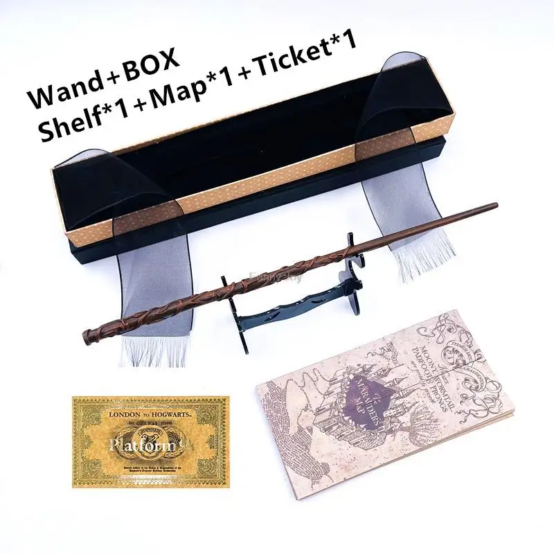 Anime Professional Cosplay Magic Wand With Box Children Decoration Toy Accessories For Kids Bacchetta Di Plastic Magic Stick magic stick