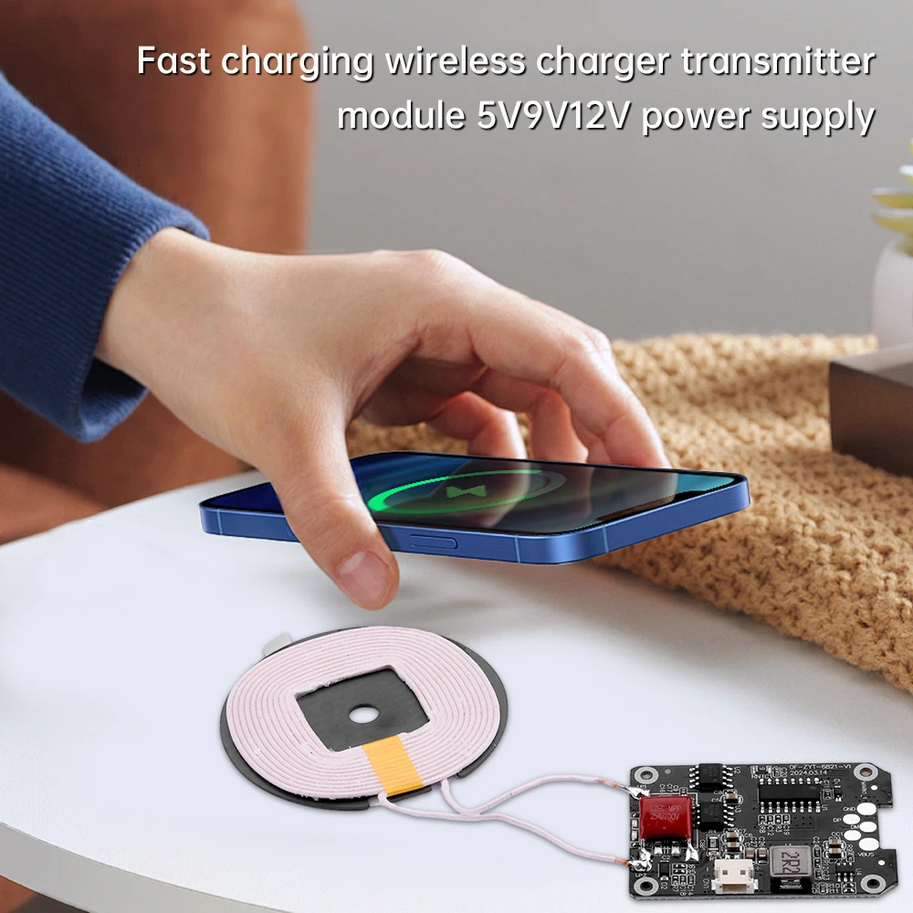 High-Power 20W Adaptive Wireless Charging Module