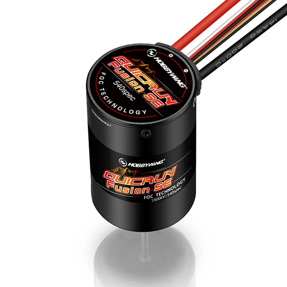 ホビーラジコン HOBBYWING QUICRUN Fusion SE 40A 1800KV HOBBYWING QuicRun Fusion SE 40A 1800KV 1200KV Brushless Sensored