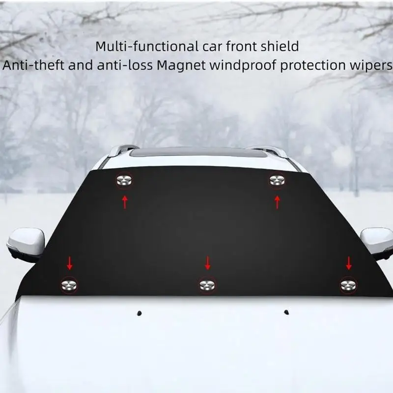 

Auto Snow Cover Windshield Sunshade Protector Anti Frost Antifreeze Sunshade Artifact Shading Sun Block Winter Car Accessories