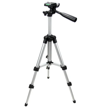 Accessori per fotocamere di vendita caldi Digital-Video-Photo testa a 3 vie gambe a 4 sezioni con serrature a leva rapida treppiede a camma