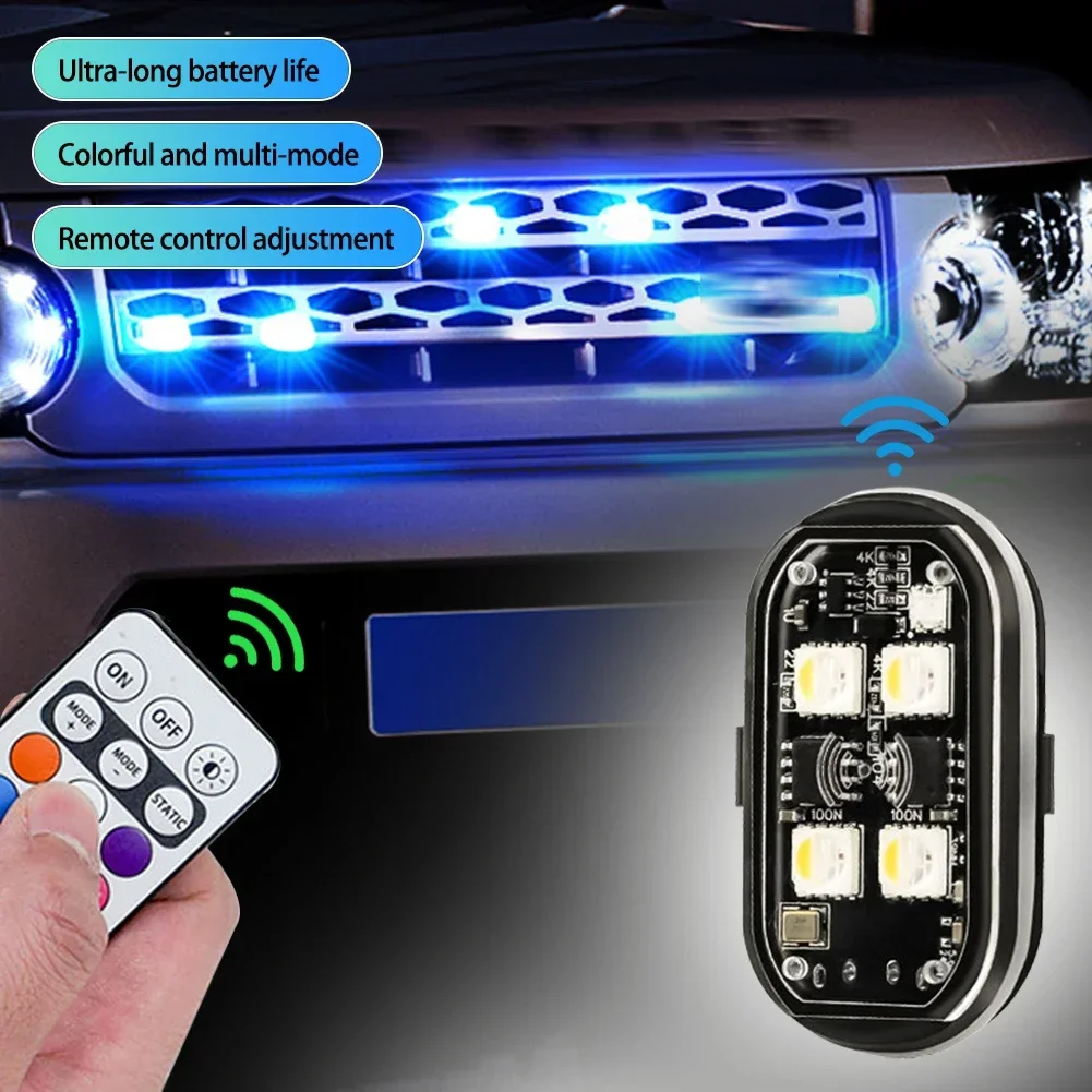 Lampe de sécurité LED avec télécommande - Lot de 1 à 8 - Éclairage extérieur