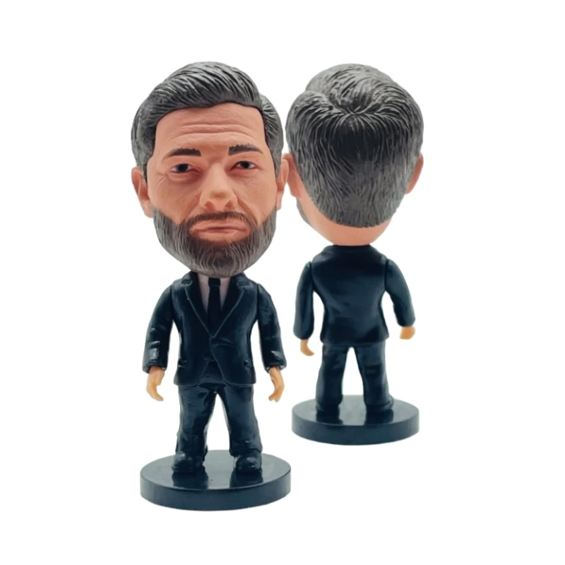 action figures toys mini figure toys mini dolls toys Soccer Stars in Formal Attire Figurines Miniature Action Figures Dressed in Tuxedos for Display