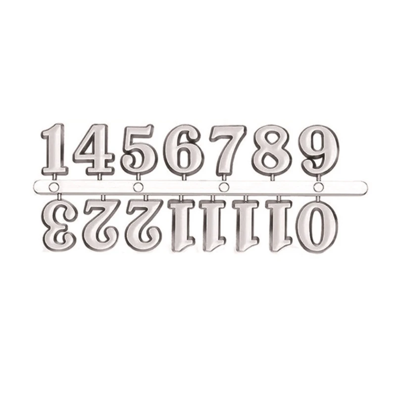 Precise 3CM Clock Numerals High Accuracy Arabic Number Roman Numerals Digital Clock Repair Tool Easy Installation 3