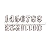 Precise 3CM Clock Numerals High Accuracy Arabic Number Roman Numerals Digital Clock Repair Tool Easy Installation 3