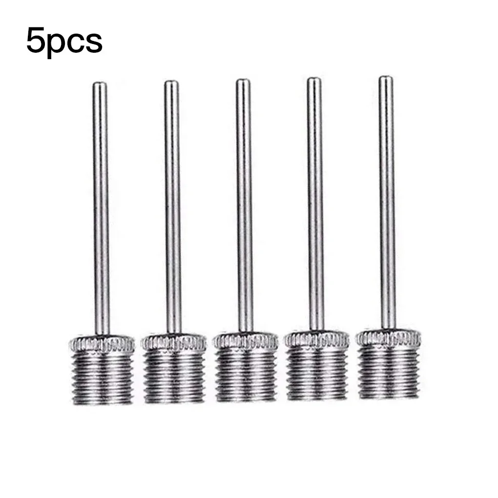 10Pcs Ball Inflating Needle Stainless Steel Pump Pin Basketball Football Inflatable Air Valve Adaptors Nozzle