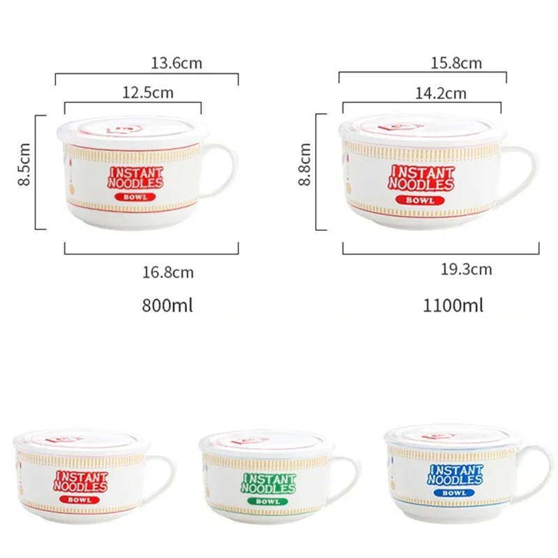 Ceramic Ramen Bowl 6