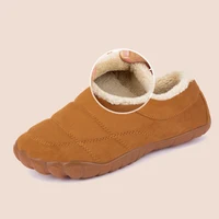 Winter Home Men Slippers With Thick Plush Indoor Mens Fur Slides Plus Size 47 Warm Bedroom Men's Shoes House Slipper Shoes Male - Image 3