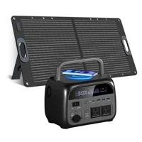 CTOLITY AP400 500W générateur solaire centrale électrique Portable 100W ETFE panneau solaire chargeur batterie externe pour Camping d'urgence Lifepo4 1