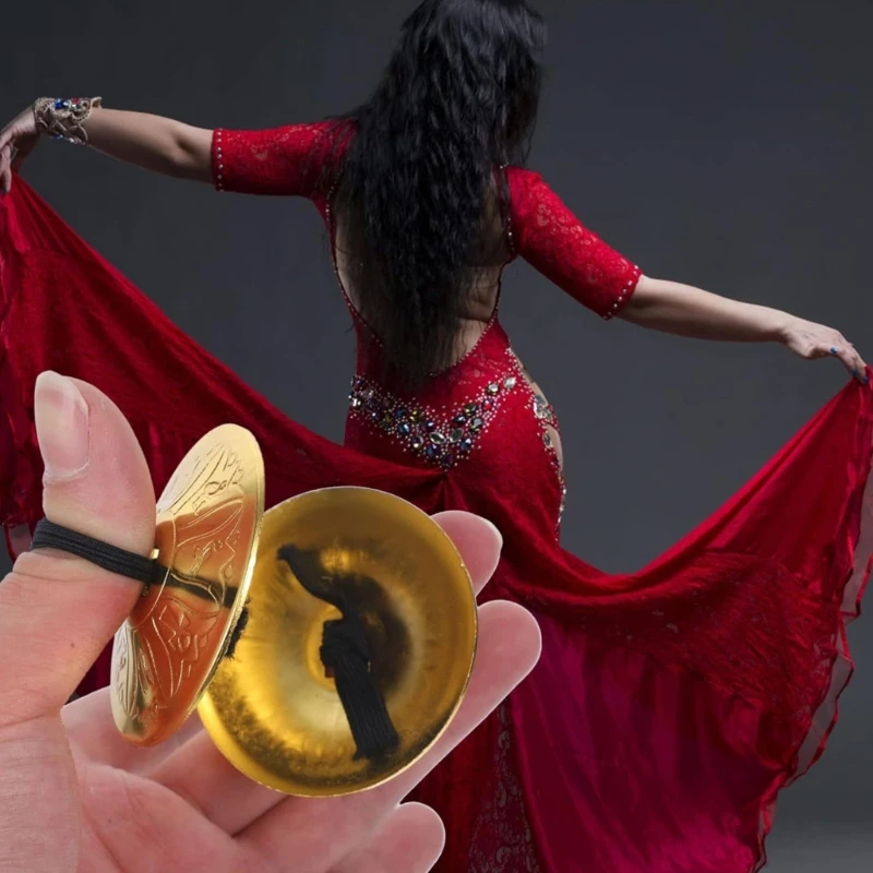Finger Cymbal Dancing Equipment Accessories Percussion Musical Instrument