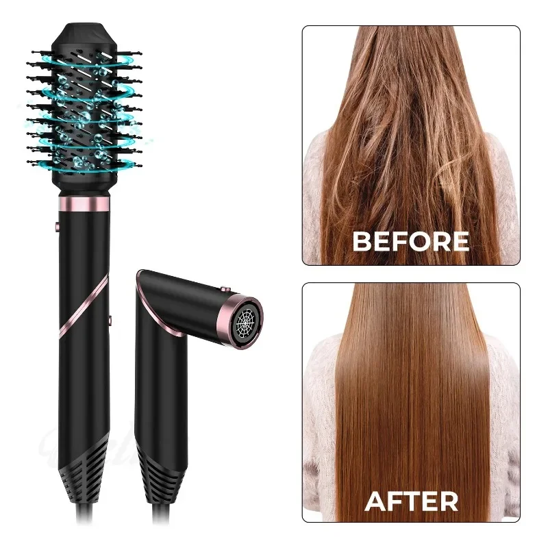 Multi-in-one High-speed Blower Household Hot Air Comb Negative Ion Hair Dryer Salon High Power  Haarborstel  Расческа Для Волос 3