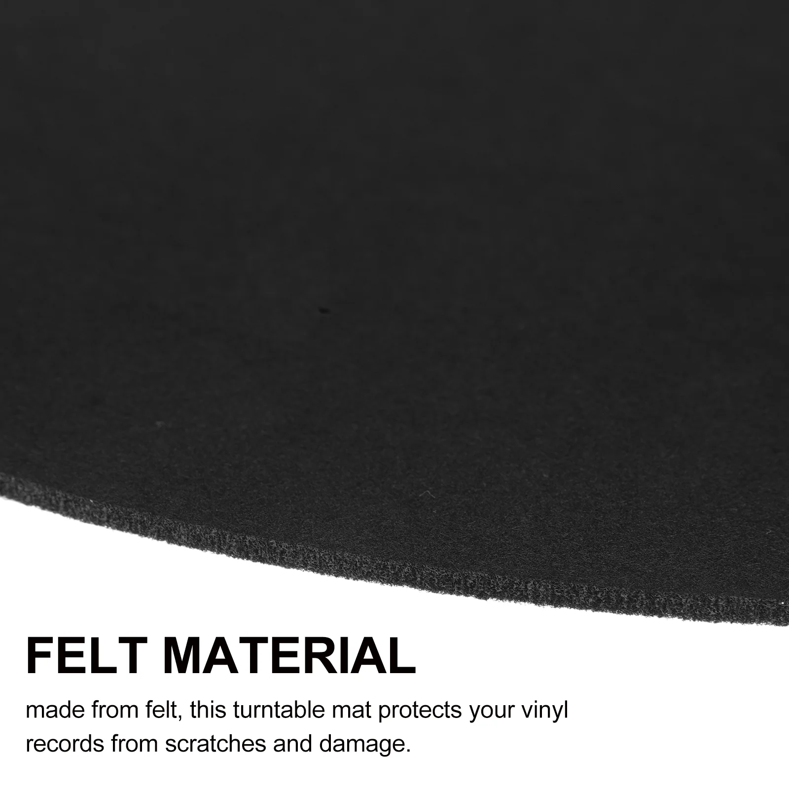 Record Mat Player Turntable for Vinyl Records Platter Digital Slip Felt Slipmats