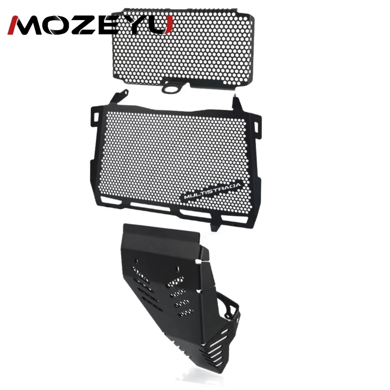 Per Ducati MultiStrada V2 S 950 S 2022 2023 2024 Griglia Del Radiatore Guardia Motore Radiatore Olio di Protezione V2S Accessori Moto - immagine 4