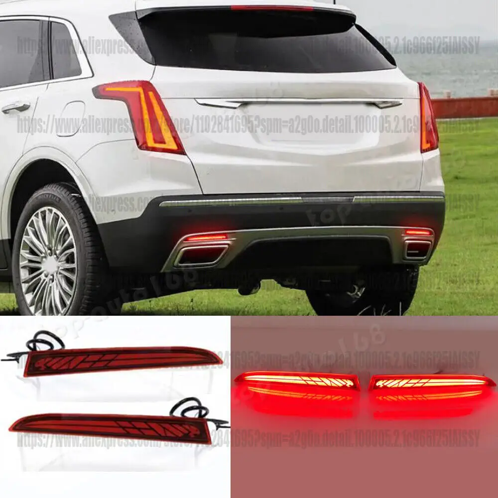 

Задние противотуманные фары/указатели поворота/стоп-сигналы для Cadillac XT5 2017-2023, 2 шт., Аксессуары для автомобилей
