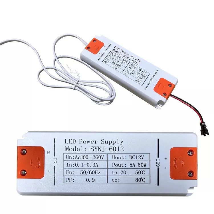 DC12V 60W LED-Netzteil AC110V 220V 260V LED-Transformator LED-Treiber für Spiegelschrankbeleuchtung – Detail 6