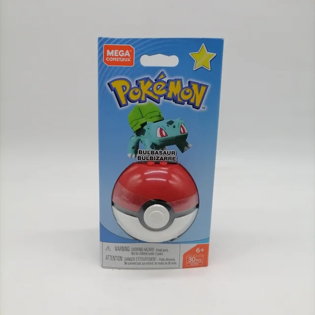 Pokemon Action Figure Bulbasaur Bikachu Pikachu Anime Bulbasaur Building Blocks Dolls Children Gifts Toys 4