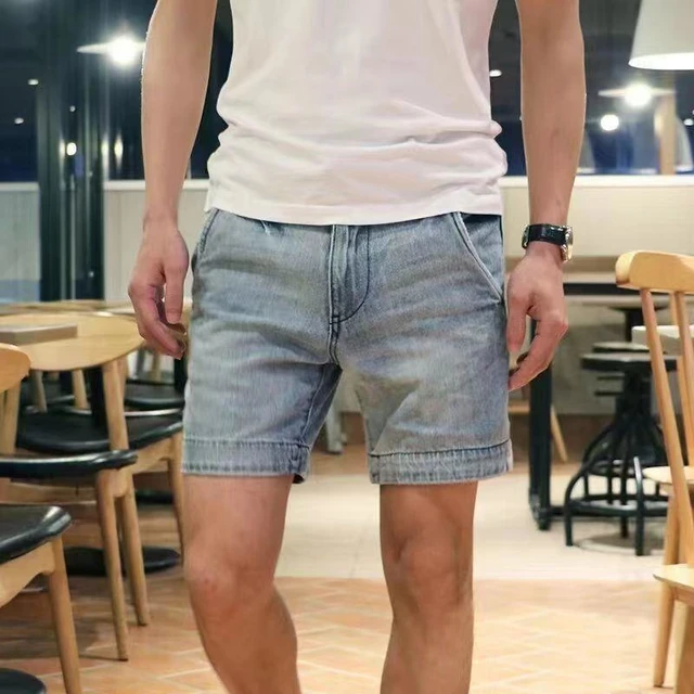 Mens Elastic Waist Palace Pants Spring/Autumn Fashion Casual Denim Three  Quarter Trousers With Full Matching Design Z230814 From Mengqiqi03, $12.64  | DHgate.Com