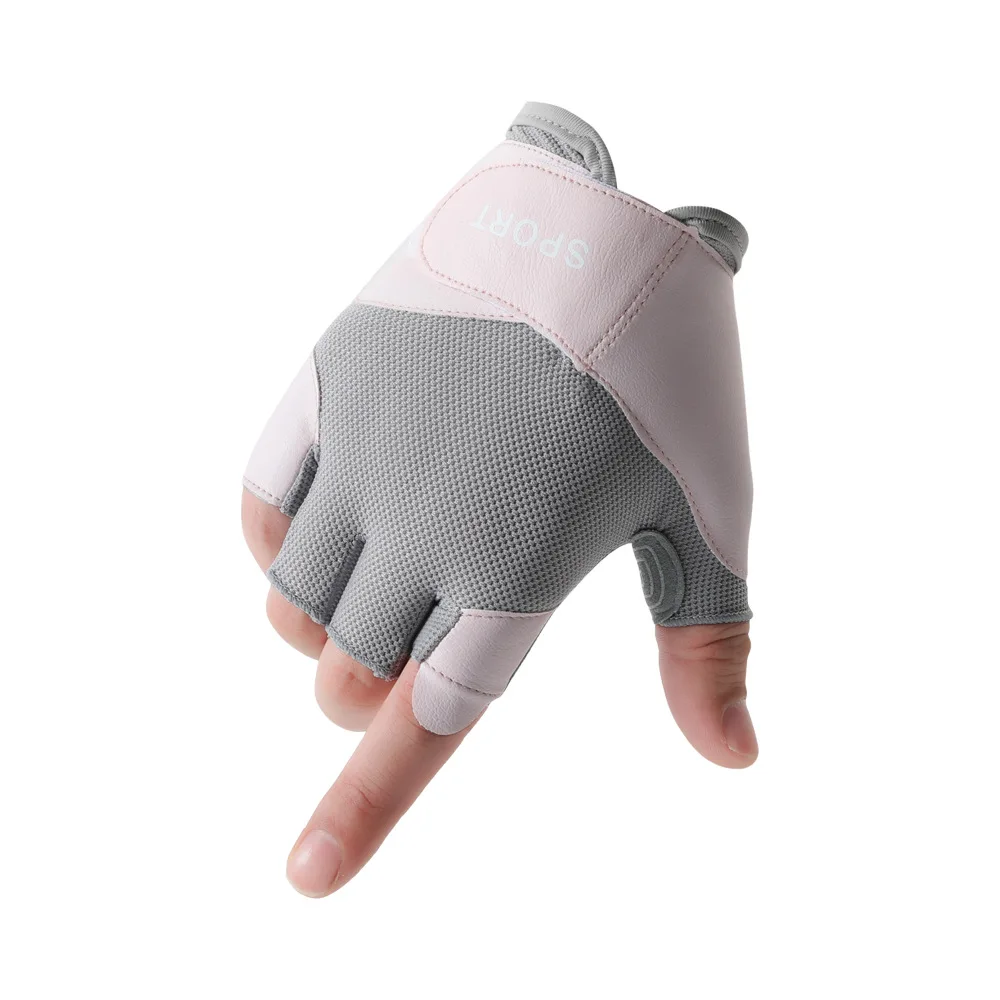 Fitness Gloves Cycling Gym Men Women Training Sports Summer Exercise Gloves Outdoor Breathable Half-finger Non-Slip Yoga Gloves 5