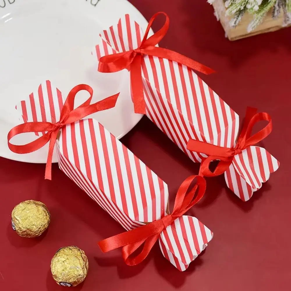Creative Valentine's Day Paper Gift Box DIY Candy Shape Valentine's Day Candy Container Red Paper Packaging