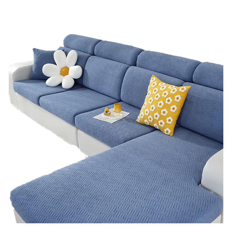 

HH186 sofa sleeve anti -slip minimalist sofa cover four seasons universal solid color sofa cushion cover all -inclusive cover