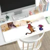 Calvin and H-Hobbes Cute For PC Large MousePads Desk Gaming Mouse Pad Stitched Edges Non-Slip Rubber Base Extended mousemats 6