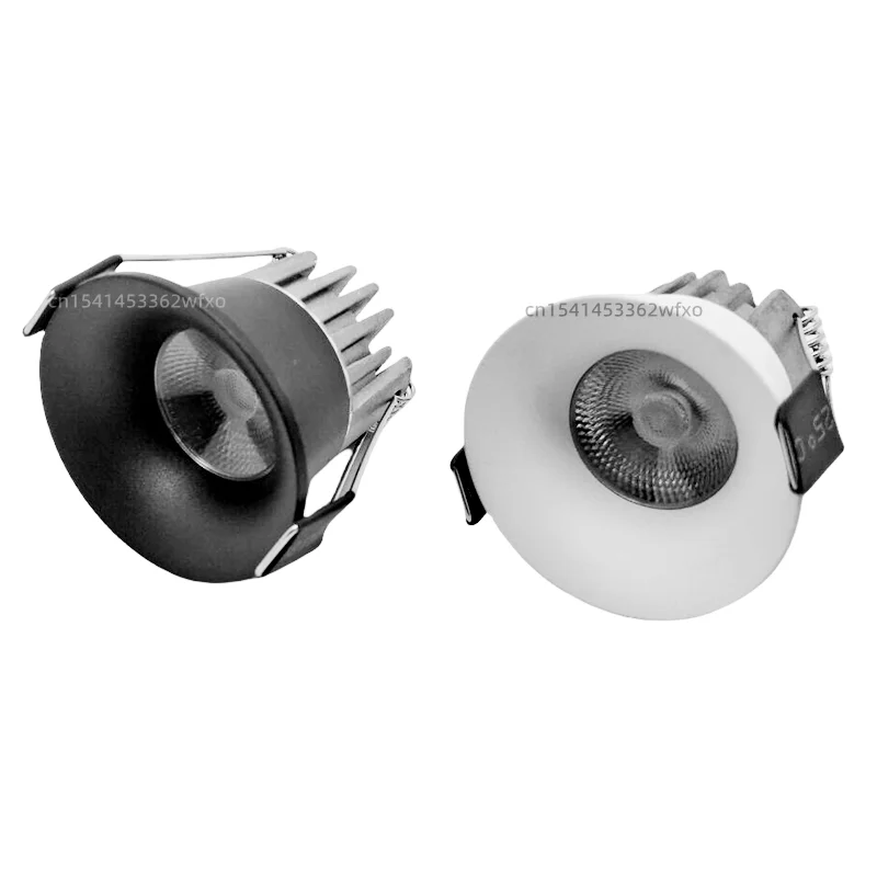 Recessed Ceiling Spotlight Dimmable Mini 3W5W7W10W embedded sky light LED downlight COB spotlight AC110-220V bedroom cabinet interior lighting led downlight recessed ceiling spotlight ceiling lamps