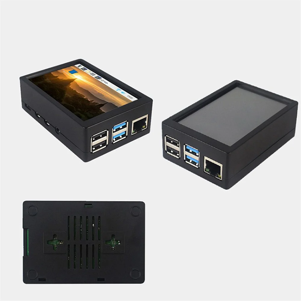 Touch Screen Da 3.5 Pollici Per Display Lcd Raspberry Pi 4B/3B 125Mhz Per Raspbian Ubuntu Kali Retropie Ventola Opzionale Per Pi 4