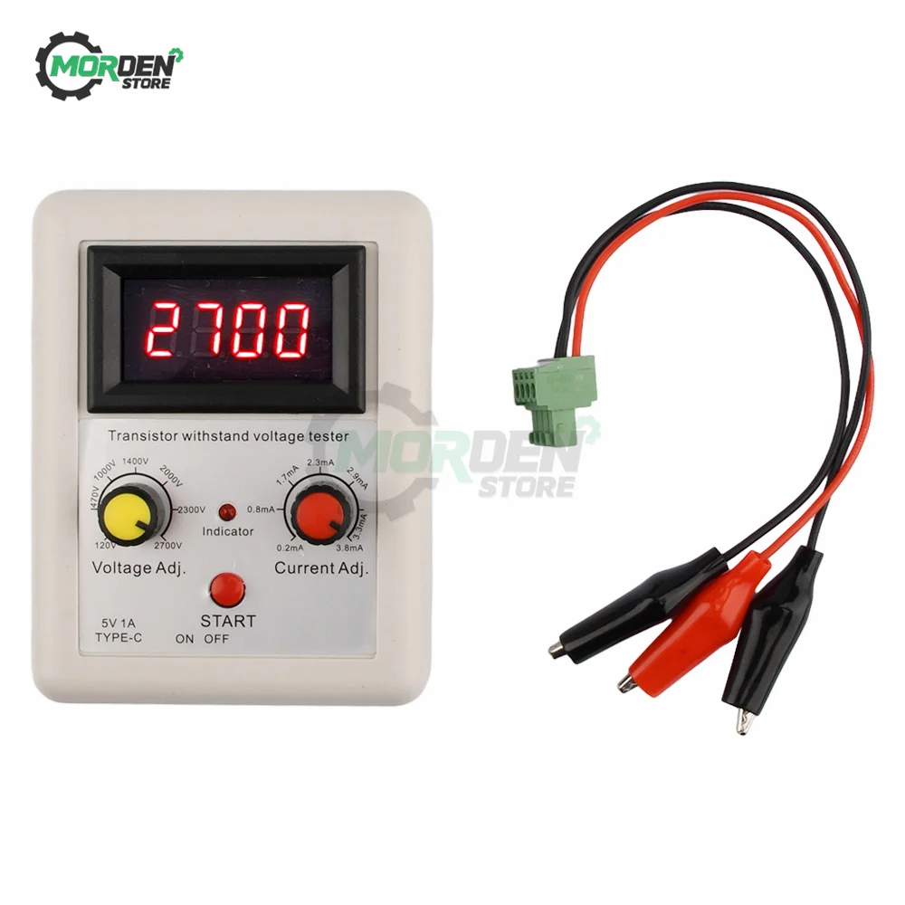 IGBT Voltage Capability Transistor Tester Diode MOS Triode LED Voltage Capability Testing Tool Withstand Voltage Detector 4
