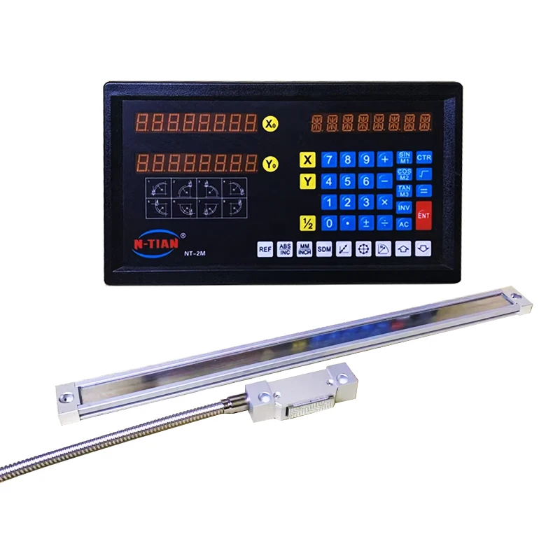 NT-3M 자기 스케일 테이프 센서 알루미늄 합금 리더 헤드 선형 변위 센서 해상도 0.005mm TTL 자석 스트립 포함