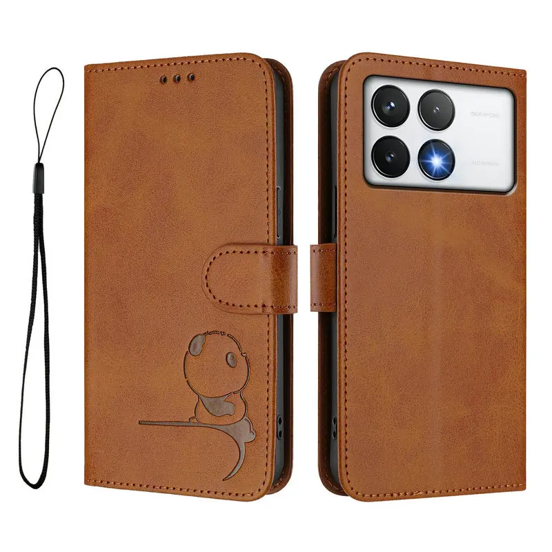 Luxury Leather Wallet Case - Premium Design Cover