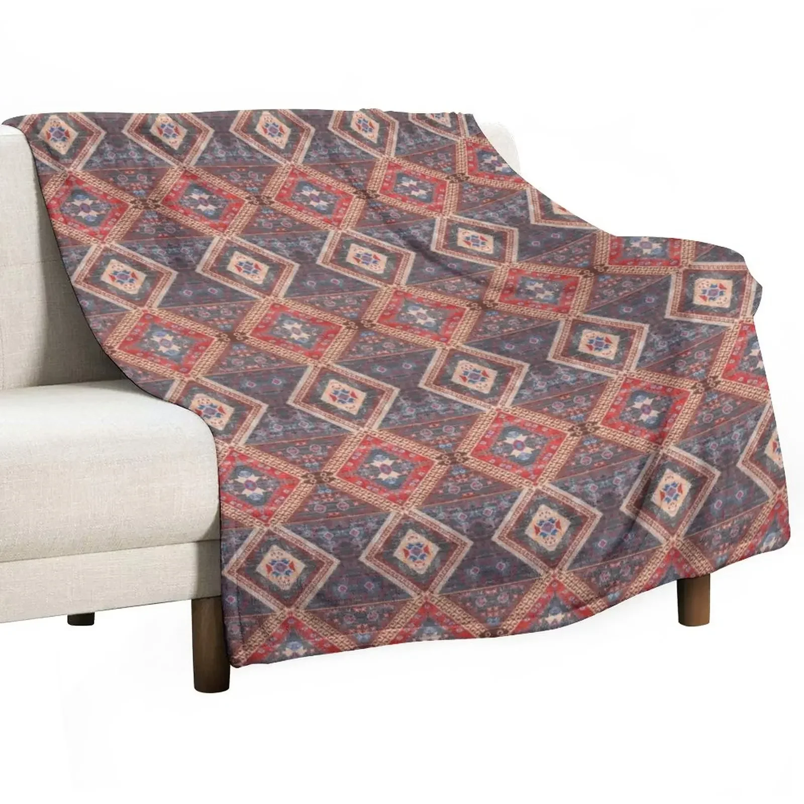 

Oriental Moroccan Artwork Farmhouse Rustic Style Throw Blanket Giant Sofa Plush blankets and throws Blankets