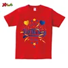 Happy Birthday T Shirt Matching Family Outfits Blue Gold Shirts Women Party Custom Name Shirt Children Baby Clothes Family Look 5
