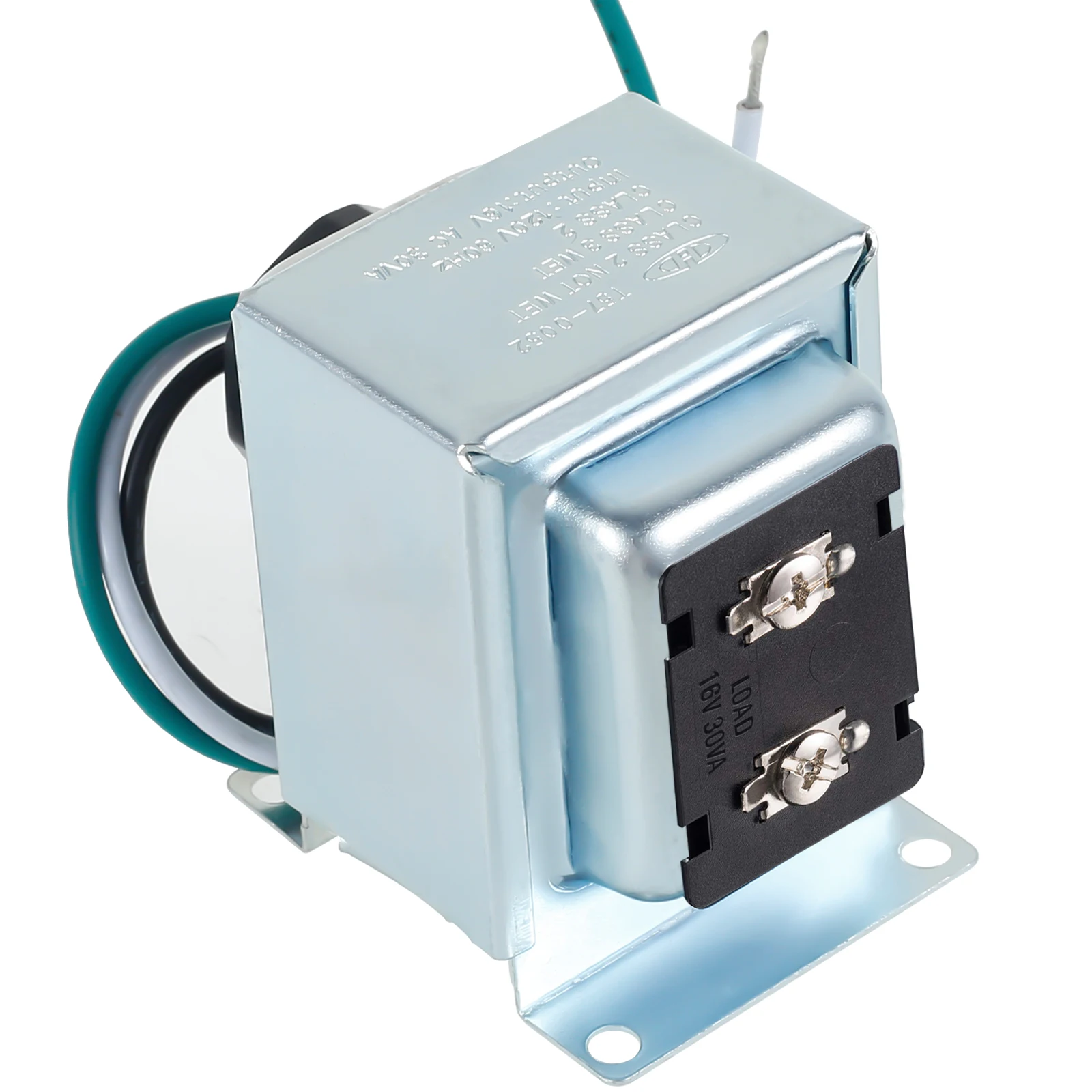 Transformador de Alimentação Campainha Hardwired Porta Chime Termostato Seguro 16v 30va